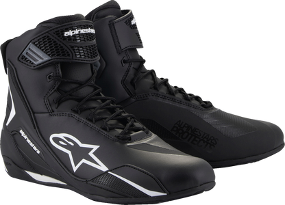 ALPINESTARS Faster-4 Shoes - Black/White - US 13.5 2510425-12-135