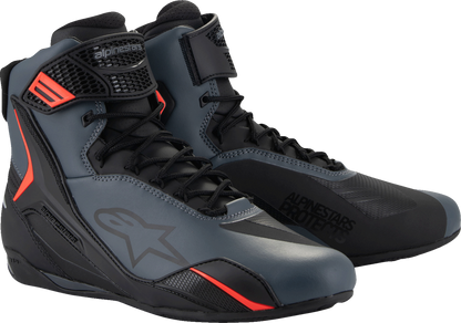 ALPINESTARS Faster-4 Shoes - Black/Gray/Red - US 12.5 2510425-1130-125