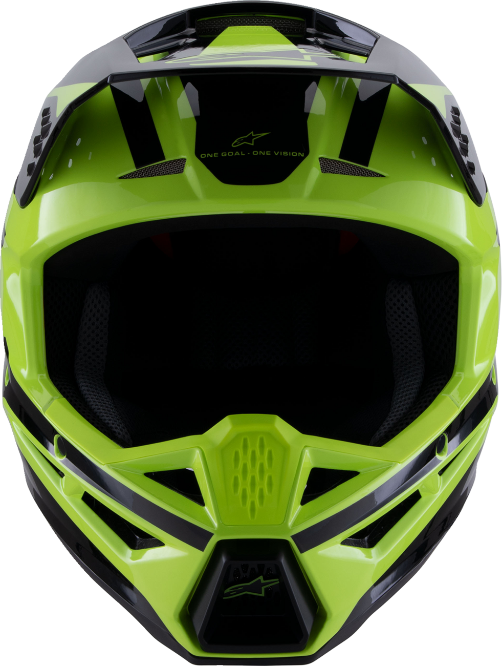 ALPINESTARS SM3 Helmet - Heat - Gloss Yellow Fluo/Black - XS 8301026-5011-XS