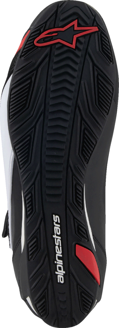 ALPINESTARS Faster-4 Shoes - Black/White/Red - US 9.5 2510425-123-95