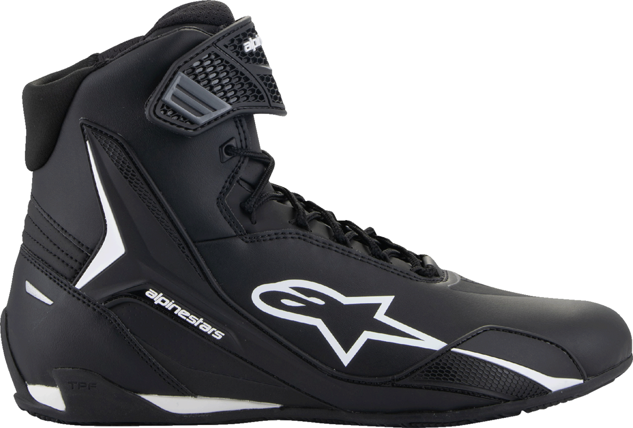 ALPINESTARS Faster-4 Shoes - Black/White - US 10 2510425-12-10