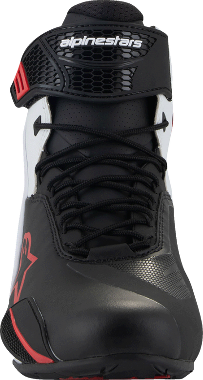 ALPINESTARS Faster-4 Shoes - Black/White/Red - US 12 2510425-123-12