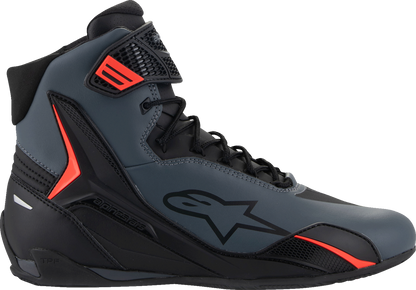 ALPINESTARS Faster-4 Shoes - Black/Gray/Red - US 12 2510425-1130-12