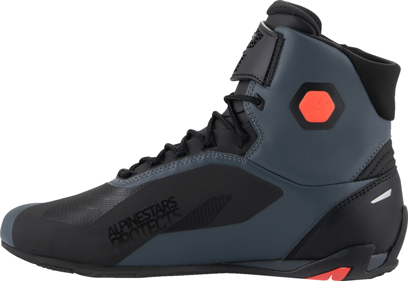 ALPINESTARS Faster-4 Shoes - Black/Gray/Red - US 8.5 2510425-1130-79
