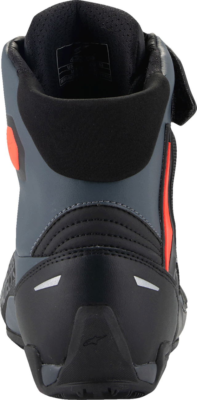 ALPINESTARS Faster-4 Shoes - Black/Gray/Red - US 13.5 2510425-1130-135