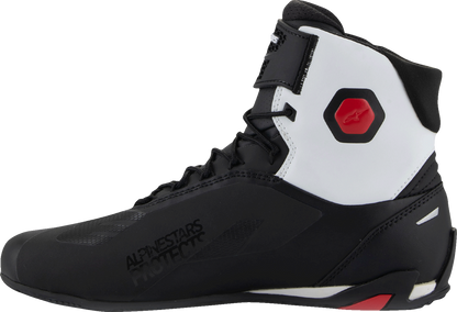 ALPINESTARS Faster-4 Shoes - Black/White/Red - US 8.5 2510425-123-85