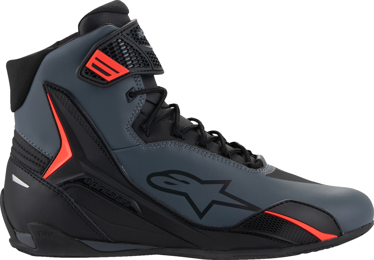 ALPINESTARS Faster-4 Shoes - Black/Gray/Red - US 11 2510425-1130-11