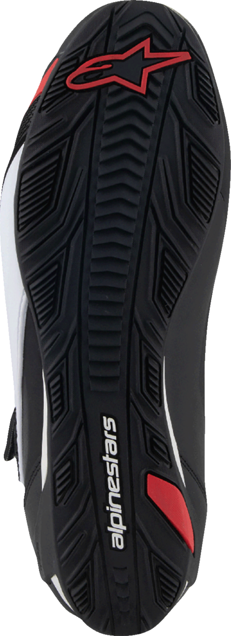 ALPINESTARS Faster-4 Shoes - Black/White/Red - US 13.5 2510425-123-135