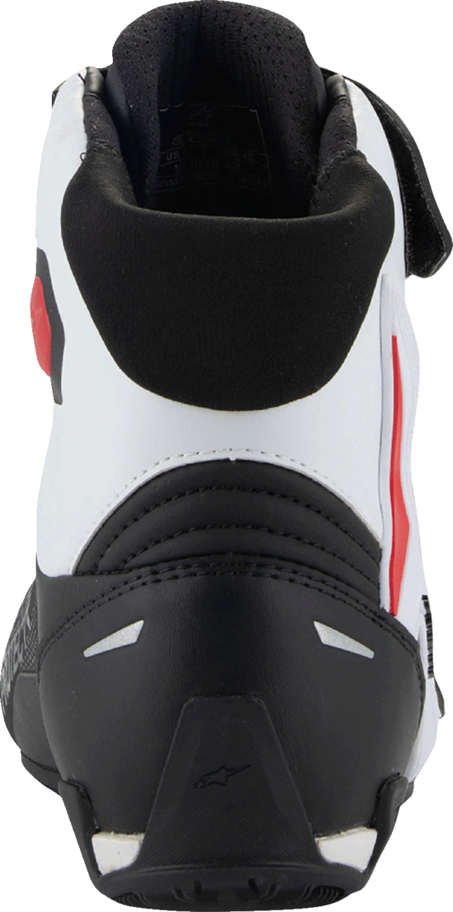 ALPINESTARS Faster-4 Shoes - Black/White/Red - US 13.5 2510425-123-135