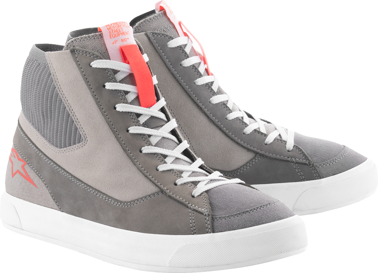 ALPINESTARS Stated Shoes - Gray/Red/White - US 8 / EU 40.5 2540124-9251-8