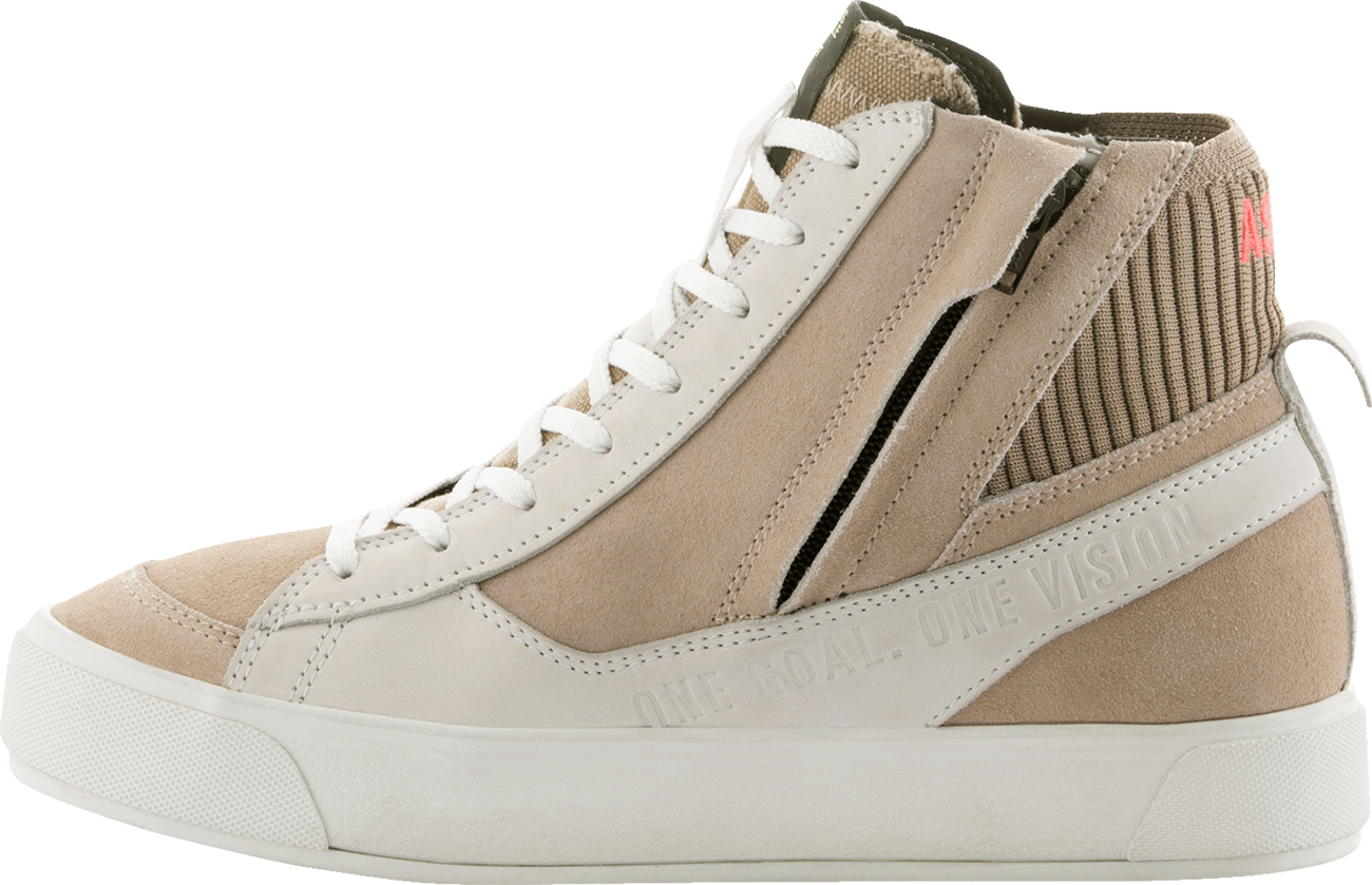 ALPINESTARS Stella Stated Podium Shoes - White/Brown - US 8.5 / EU 40.5 2540224-2008-85