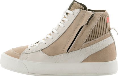 ALPINESTARS Stella Stated Podium Shoes - White/Brown - US 7 / EU 38.5 2540224-2008-7