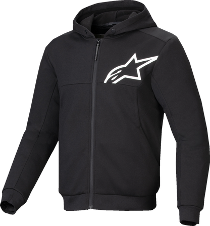 ALPINESTARS Chrome v2 Sport Hoodie - Black/White - XL 4200325-12-XL