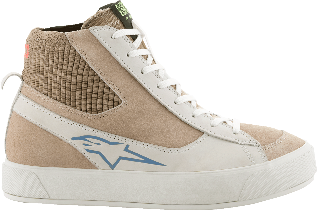 ALPINESTARS Stella Stated Podium Shoes - White/Brown - US 9 / EU 41 2540224-2008-9