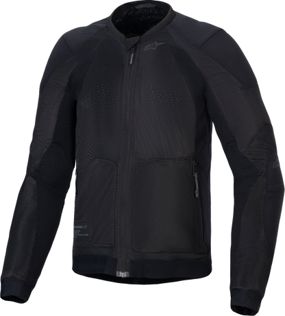 ALPINESTARS Troop-Air Jacket - Black/Black - 4XL 3301225-1100-4XL