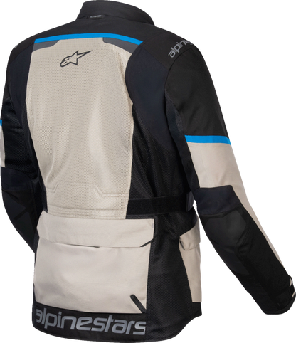 ALPINESTARS Andes Air Drystar® Jacket - Black/Laurel Gray/Bright Blue - XL 3207924-1479-XL