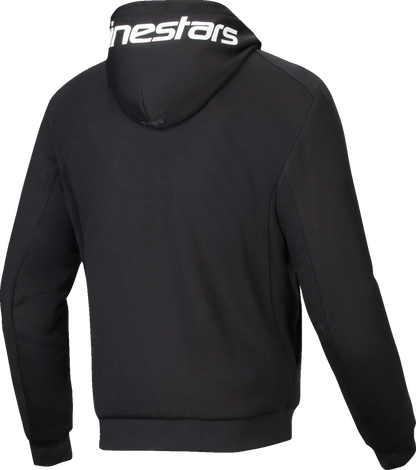ALPINESTARS Chrome v2 Sport Hoodie - Black/White - Small 4200325-12-S