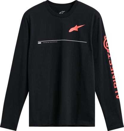 ALPINESTARS Committed Long-Sleeve CSF T-Shirt - Black - Medium 1215-71200-10-M