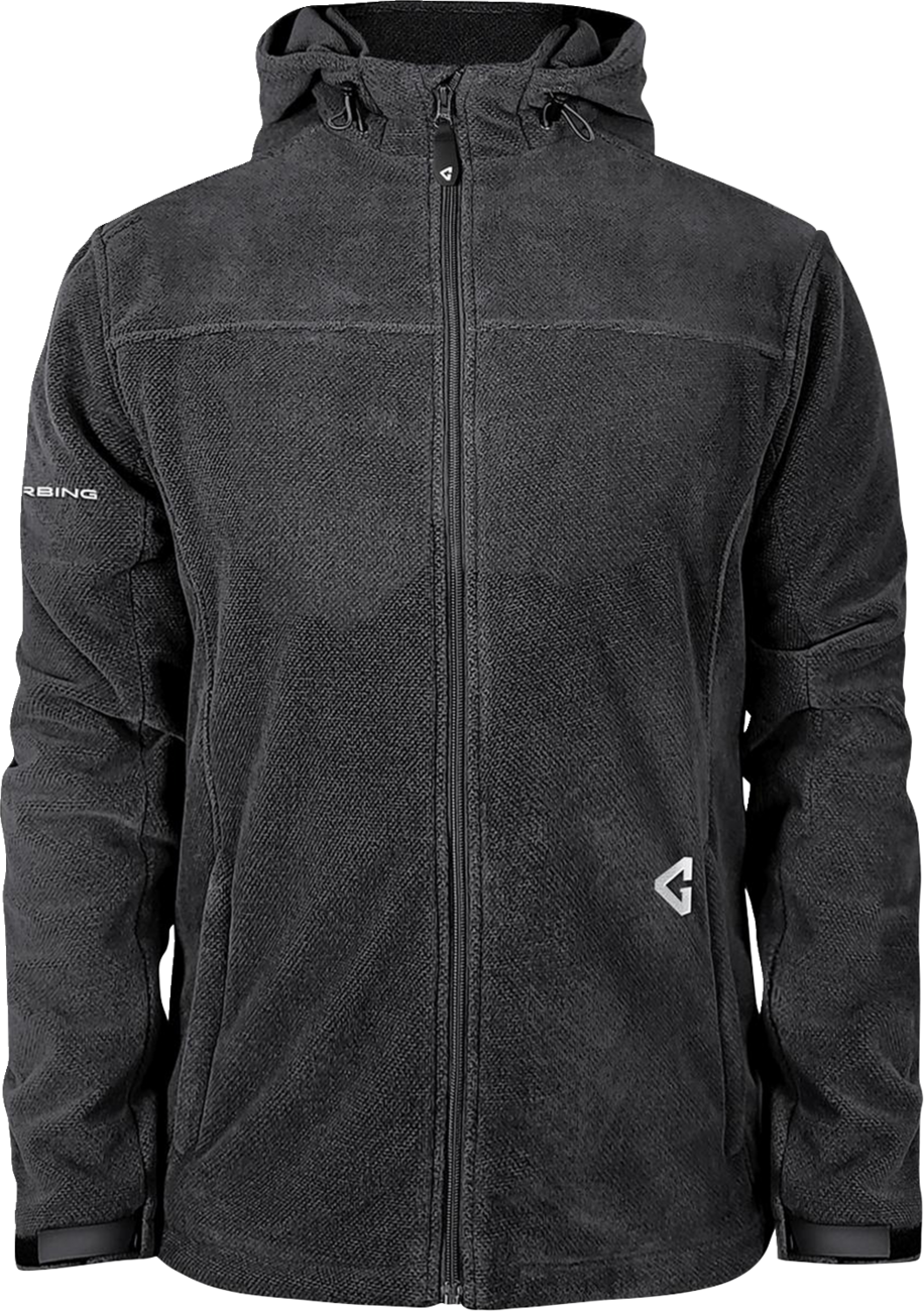 GERBING HEATED CLOTHING 7V Thermite Fleece Heated Jacket 2.0 - Gray - 2XL GER-TFJKT-7V-M-G-XXL
