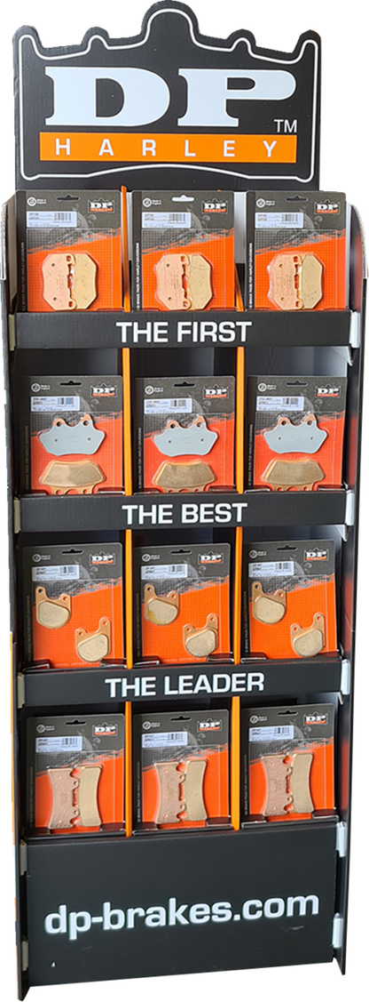 DP BRAKES Floor Display - For Harley Davidson® Models DSR003HD