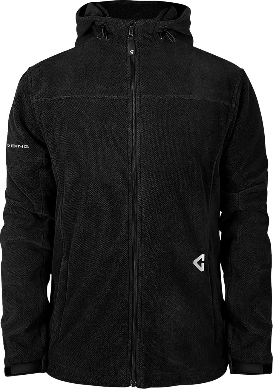 GERBING HEATED CLOTHING 7V Thermite Fleece Heated Jacket 2.0 - Black - XL GER-TFJKT-7V-M-B-XL