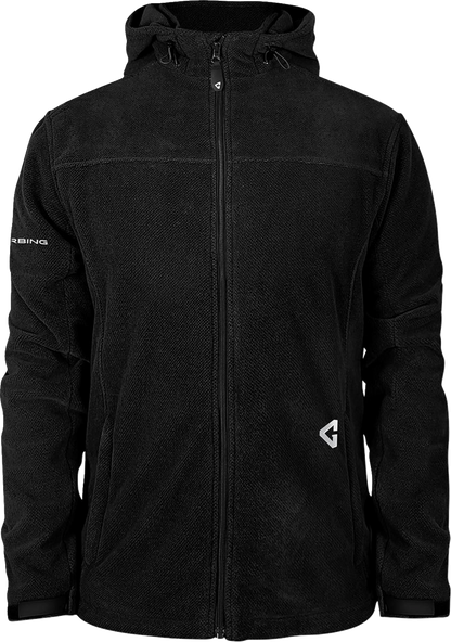 GERBING HEATED CLOTHING 7V Thermite Fleece Heated Jacket 2.0 - Black - XL GER-TFJKT-7V-M-B-XL
