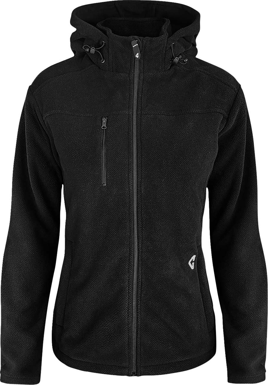 GERBING HEATED CLOTHING Women's 7V Thermite Fleece Heated Jacket 2.0 - Black - Large GER-TFJKT-7V-W-B-L