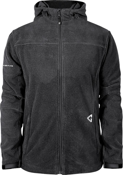 GERBING HEATED CLOTHING 7V Thermite Fleece Heated Jacket 2.0 - Gray - XL GER-TFJKT-7V-M-G-XL