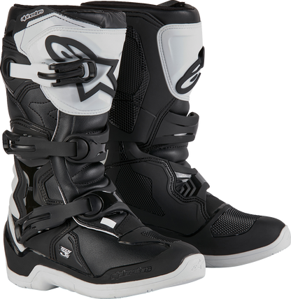 ALPINESTARS Youth Tech3S Boots - Black/White - US 5 / EU 38 2014024-21-5