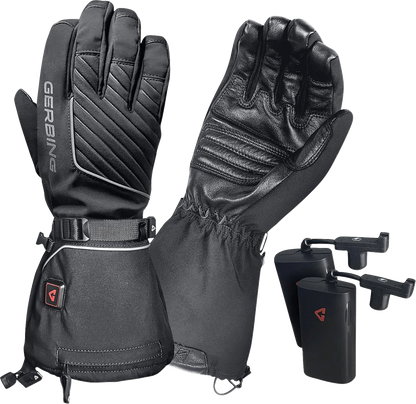 GERBING HEATED CLOTHING Women's 7 V Atlas Ultra-Flex Battery Heated Gloves - Black - Small GER-AFGV-7V-W-S