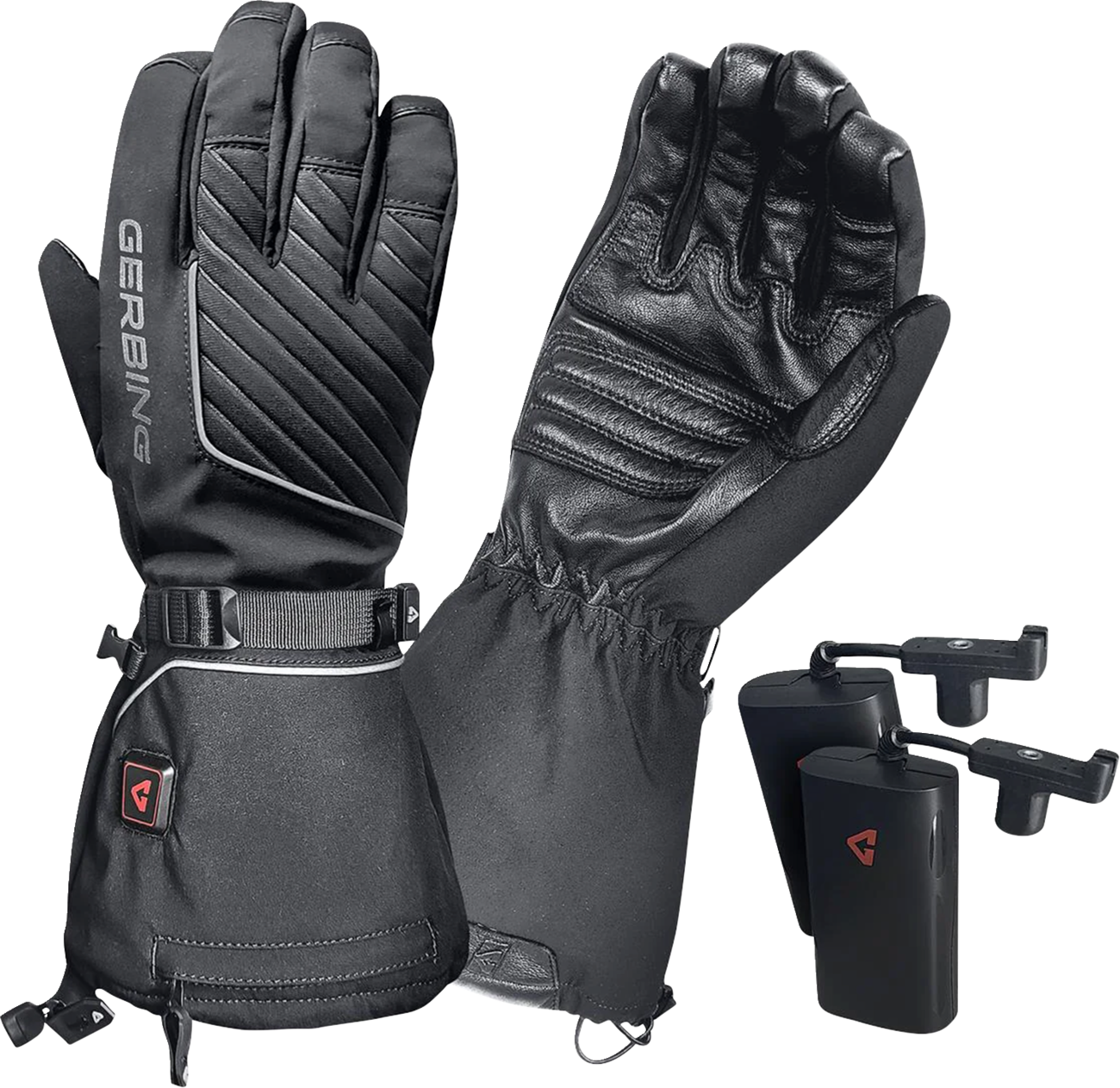 GERBING HEATED CLOTHING Women's 7 V Atlas Ultra-Flex Battery Heated Gloves - Black - Large GER-AFGV-7V-W-L