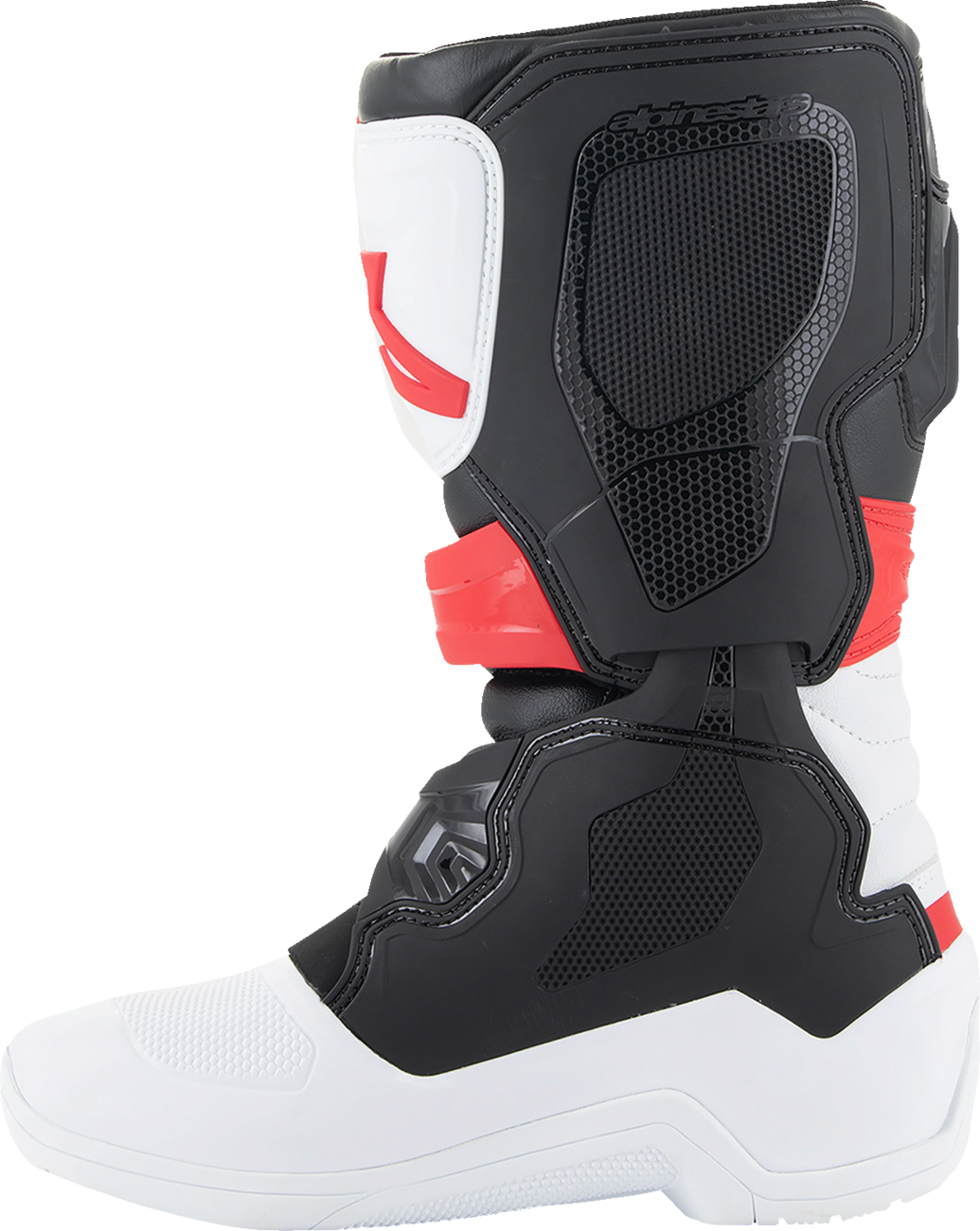 ALPINESTARS Youth Tech3S Boots - White/Black/Red - US 5 / EU 38 2014024-2030-5