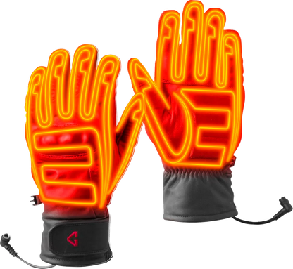 GERBING HEATED CLOTHING 12 V Hero Heated Gloves - Black - Large GER-GVHR-12V-B-L