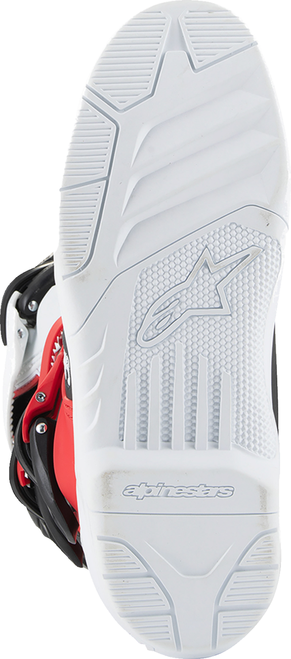 ALPINESTARS Youth Tech3S Boots - White/Black/Red - US 4 / EU 37 2014024-2030-4
