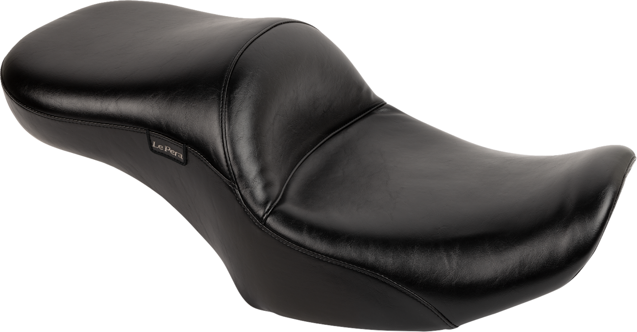 LE PERA Maverick Seat - without Backrest - Smooth - Black - FLH/FLT '23-'25 LV-957S