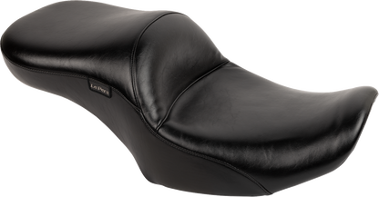 LE PERA Maverick Seat - without Backrest - Smooth - Black - FLH/FLT '23-'25 LV-957S