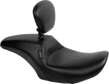 LE PERA Outcast Seat - With Backrest - Plain - FLH/FLT '23-'25 LV-987BR