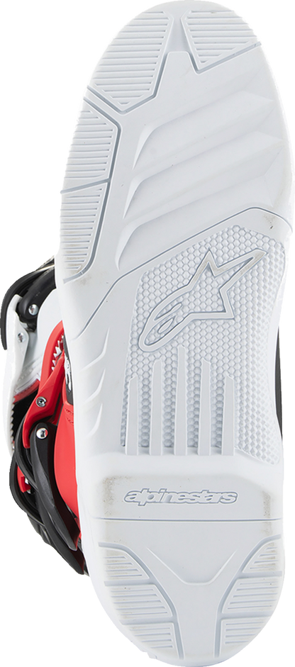 ALPINESTARS Youth Tech3S Boots - White/Black/Red - US 6 / EU 39 2014024-2030-6