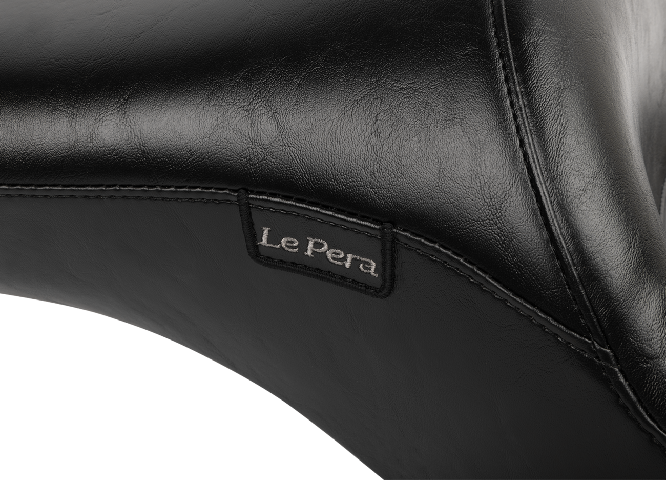 LE PERA Maverick Seat - without Backrest - Smooth - Black - FLH/FLT '23-'25 LV-957S