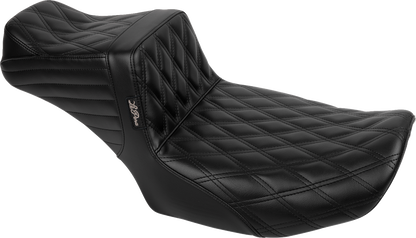 LE PERA Tailwhip Daddy Long Legs Seat - Double Diamond - FLH/FLT '23-'25 LV-587DLDD
