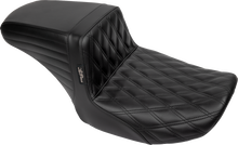LE PERA Kickflip Seat - Double Diamond Stitch - FLH/FLT '23-'25 LV-597DD