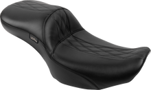 LE PERA Maverick Daddy Long Legs Seat - Without Backrest - Diamond Stitch - HR2 Inlay - FLH/FLT '23-'25 LV-957DLHR2