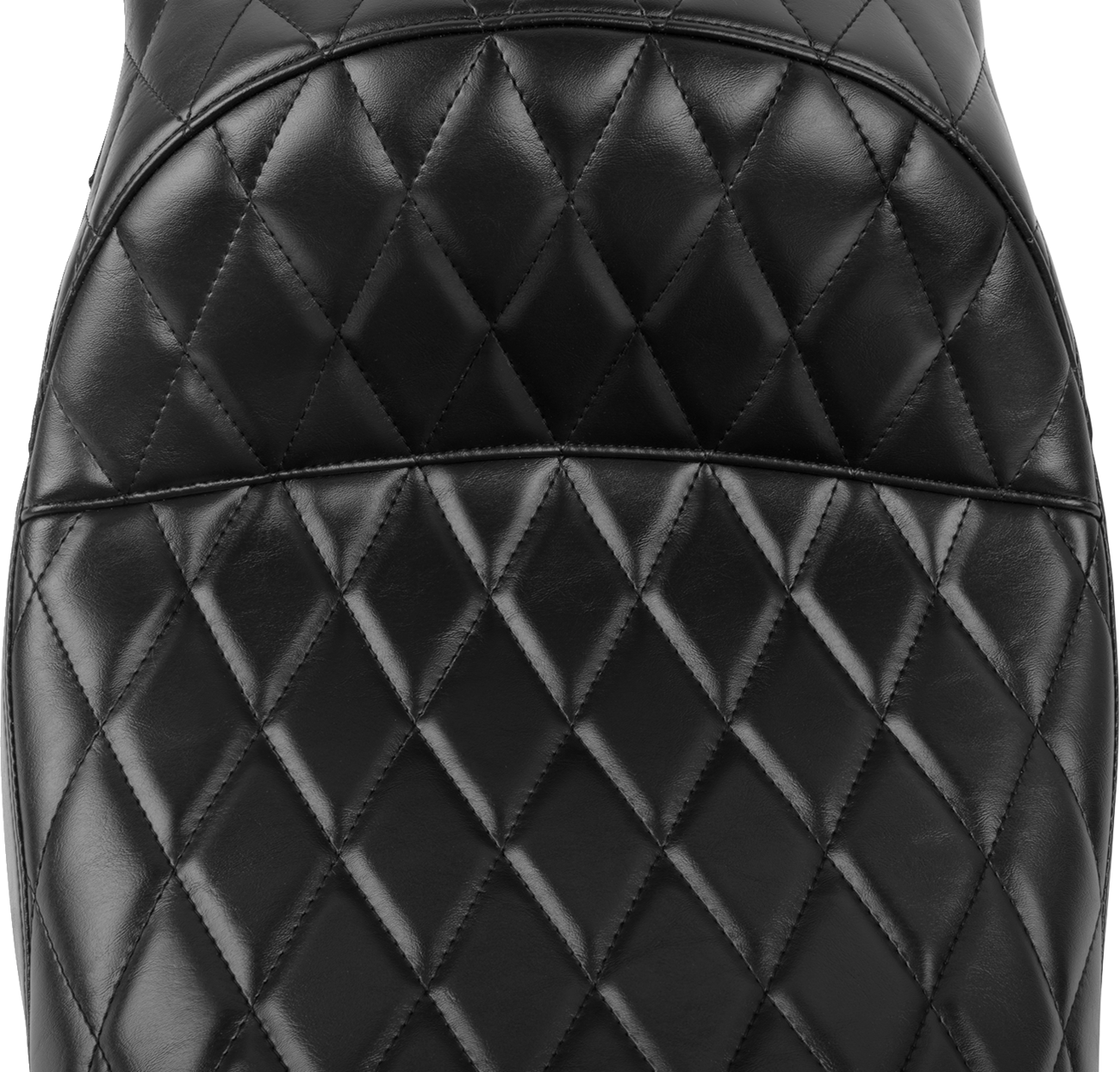 LE PERA Maverick Seat - without Backrest - Diamond Stitch - Black - FLH/FLT '23-'25 LV-957DM