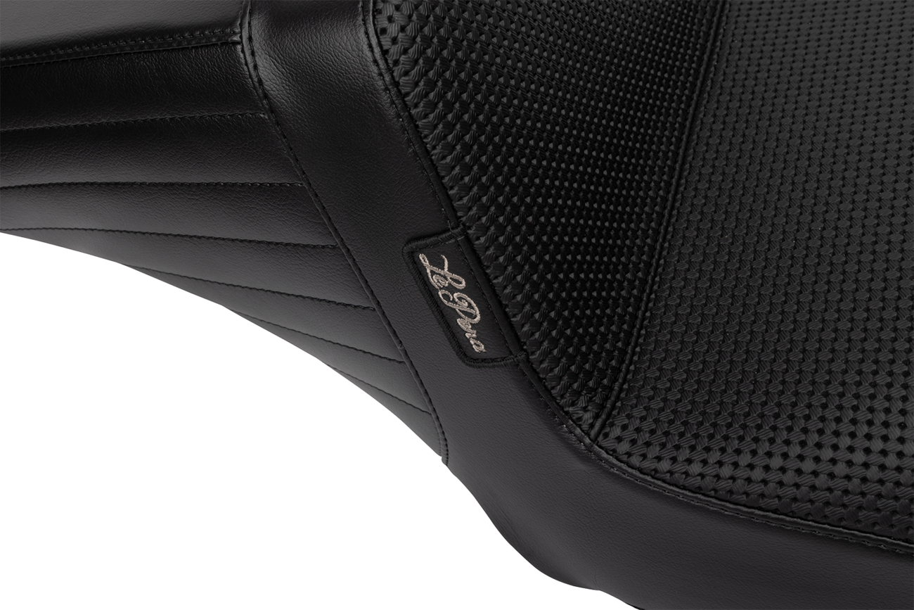 LE PERA Kickflip Seat - Basketweave - FLH/FLT '23-'25 LV-597BW