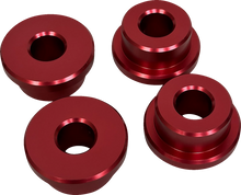 PRO-ONE PERF.MFG. Solid Riser Bushing Kit - Red 103050R