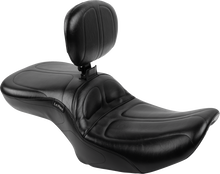 LE PERA Maverick Seat - with Backrest - Black - FLH/FLT '23-'25 LV-957BR