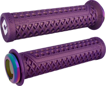 ODI Vans v2.1 Lock-On Grips - ATV - Purple/Oil Slick D33VNIP-OS