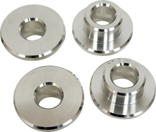 PRO-ONE PERF.MFG. Solid Riser Bushing Kit - Raw Aluminum 103060RAW