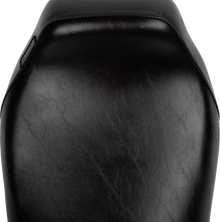 LE PERA Bare Bones Solo Seat - Smooth - Black - FLH/FLT '23-'25 LV-005