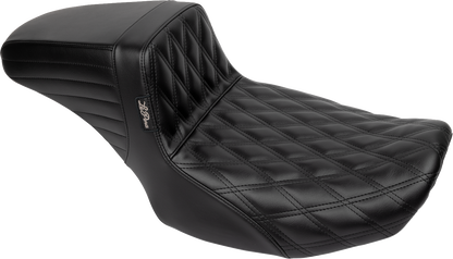 LE PERA Kickflip Daddy Long Legs Set - Double Diamond Stitch - FLT/FLH '23-'25 LV-597DLDD